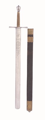 Lot 176 - A GERMAN EXECUTIONER's SWORD