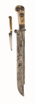 Lot 185 - A GERMAN WAIDBLATT FROM A HUNTING TROUSSE