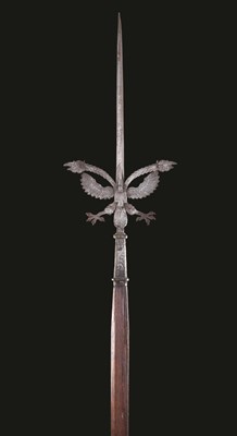 Lot 231 - A RARE GERMAN LINSTOCK