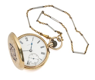 Lot 263 - A GENTLEMAN'S VICTORIAN GOLD HUNTER POCKET WATCH, ALFRED FRIDLANDER, COVENTRY, CIRCA 1889