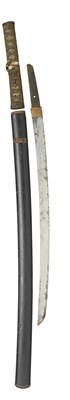 Lot 5 - A JAPANESE SWORD (WAKIZASHI)