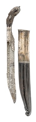 Lot 139 - A CEYLONESE DAGGER (PIHA KAETTA), 18TH/19TH CENTURY