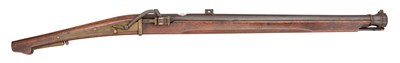 Lot 129 - AN 18 BORE JAPANESE SNAP-MATCHLOCK MUSKET (TANEGASHIMA, TEPPO OR HINAWAJU), EDO PERIOD, 19TH CENTURY