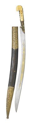 Lot 62 - A TURKISH SWORD (YATAGHAN)