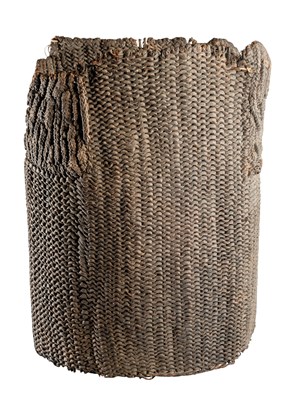 Lot 199 - A RARE OCEANIAN CUIRASS (TE TANA) OF COCONUT FIBRE (COIR), KIRBATI, PROBABLY 18TH/19TH CENTURY