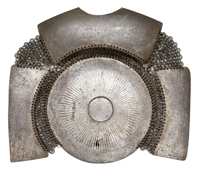Lot 78 - AN OTTOMAN TURKISH BREAST-PLATE (KRUG)