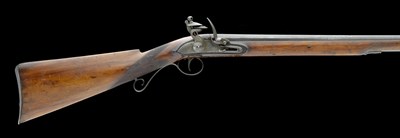 Lot 108 - A .750 CALIBRE EAST INDIA COMPANY FLINTLOCK RIFLE FROM THE ARMOURY OF THE MIR AKBAR ALI KHAN SIKANDE
