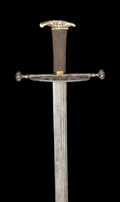 Lot 130 - A RARE SOUTH GERMAN BACKSWORD