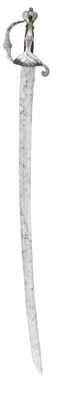 Lot 133 - A SWISS RIDING SWORD