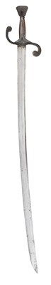 Lot 134 - A SWISS RIDING SWORD