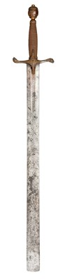 Lot 137 - A GERMAN EXECUTIONER'S SWORD