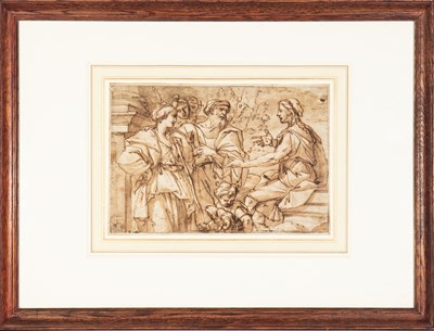 Lot 3 - ATTRIBUTED TO DOMENICO PARODI (ITALIAN 1668-1742)