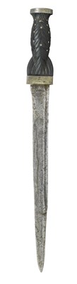 Lot 169 - **A SCOTTISH DIRK WITH EBONY HILT