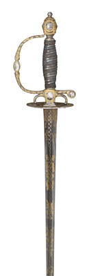 Lot 179 - A FRENCH SMALL-SWORD