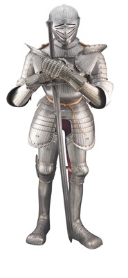 Lot 267 - A HEAVY FIELD ARMOUR IN THE GERMAN 'MAXIMILIAN' STYLE OF CIRCA 1520