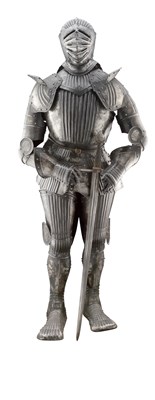 Lot 268 - A FLUTED FULL ARMOUR IN THE SO-CALLED GERMAN 'MAXIMILIAN' FASHION OF CIRCA 1520