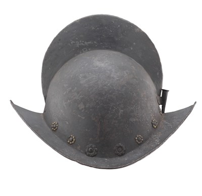 Lot 274 - A GERMAN COMB MORION NUREMBERG LATE 16TH CENTURY