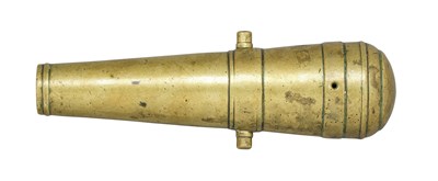 Lot 305 - A BRONZE SALUTING CANNON