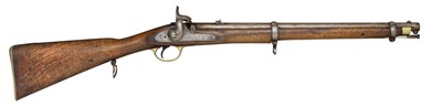 Lot 317 - A .577 1856 PATTERN PERCUSSION CAVALRY CARBINE