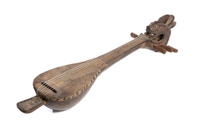 Lot 792 - A LUTE (GAMBUS), NORTH SULAWESI, INDONESIA, MID-20TH CENTURY