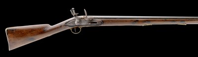 Lot 319 - A .800 CALIBRE COMPOSITE FLINTLOCK MUSKET