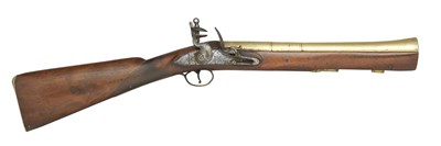 Lot 358 - AN IRISH FLINTLOCK BLUNDERBUSS