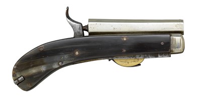 Lot 388 - A .30 CALIBRE PERCUSSION KNIFE-PISTOL BY JAMES RODGERS & CO