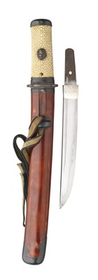 Lot 2 - A JAPANESE DAGGER (AIKUCHI TANTO)