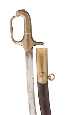 Lot 67 - AN UNUSUAL INDIAN SWORD