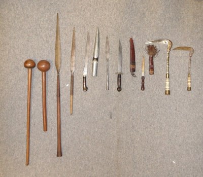 Lot 79 - TWO BANOCHIE TRIBAL AXES (LOHAR)