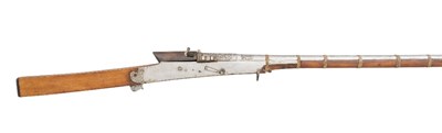 Lot 81 - A 16 BORE INDIAN MATCHLOCK MUSKET (TORADOR)