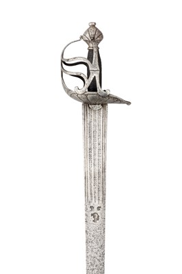 Lot 83 - AN ENGLISH MORTUARY SWORD