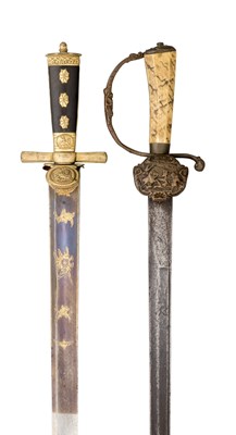 Lot 88 - FOUR GERMAN HUNTING SWORDS