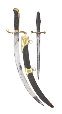 Lot 92 - A NAVAL OFFICER'S DIRK