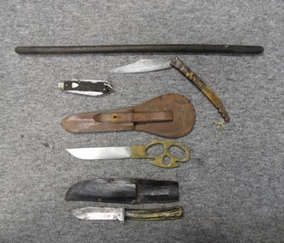 Lot 103 - TWO FOLDING KNIVES