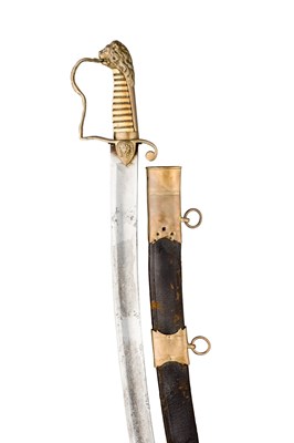 Lot 105 - ËœAN OFFICER'S SWORD