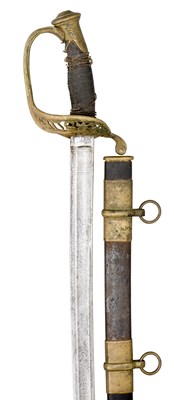 Lot 139 - A U.S. MODEL 1850 INFANTRY OFFICER'S SWORD BY W. H. HORSTMANN & SONS