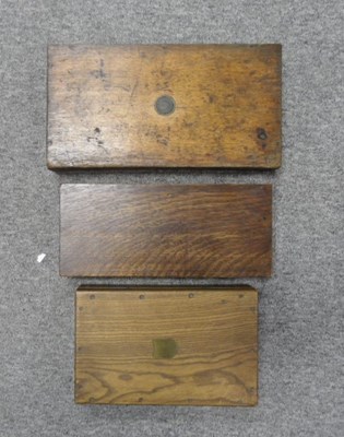 Lot 153 - THREE CASES FOR PERCUSSION REVOLVERS