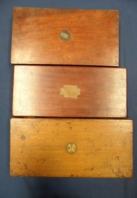 Lot 154 - THREE PISTOL CASES