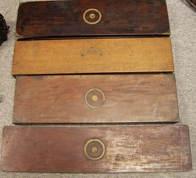 Lot 158 - A MAHOGANY GUN CASE FOR A D.B. PERCUSSION GUN BY WESTLEY RICHARDS