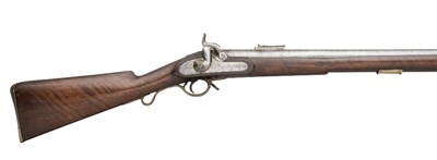 Lot 169 - A .700 CALIBRE PERCUSSION RIFLE OF MILITARY TYPE BY FRED BARNES