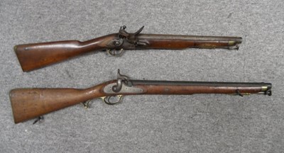 Lot 170 - A .650 CALIBRE PERCUSSION CAVALRY CARBINE