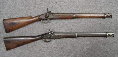 Lot 180 - A .650 CALIBRE PERCUSSION CAVALRY CARBINE