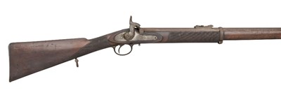 Lot 183 - A .577 CALIBRE PERCUSSION TWO BAND TARGET RIFLE BY ALEXANDER HENRY