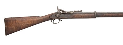 Lot 187 - A .577 CALIBRE PERCUSSION THREE BAND SNIDER-ENFIELD RIFLE BY WEBLEY & SON