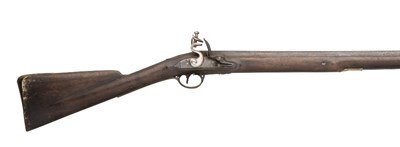 Lot 191 - A .750 CALIBRE FLINTLOCK MUSKET BY WILSON