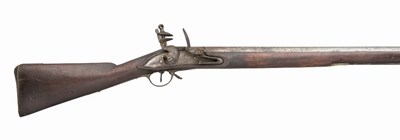 Lot 193 - A .750 CALIBRE EAST INDIA COMPANY FLINTLOCK MUSKET BY BAKER