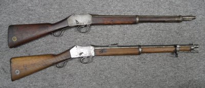 Lot 196 - TWO .577/450 MARTINI HENRY RIFLES