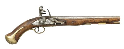 Lot 197 - A .56 CALIBRE 1756 PATTERN LAND SERVICE FLINTLOCK PISTOL
