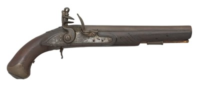 Lot 208 - A .650 CALIBRE LIGHT DRAGOON FLINTLOCK PISTOL BY KETLAND & CO